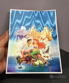 Stampa a colori serigrafata "La sirenetta"