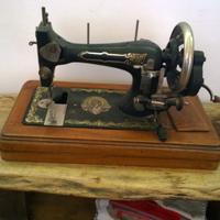 Macchina da cucire Fabrik Marke Saalfeld