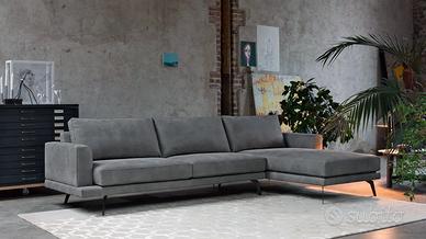Divano Doimo modello Philip con chaise longue