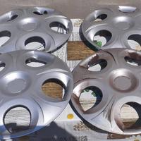 Set 4 Copri ruote cerchioni pneumatici gomme Auto