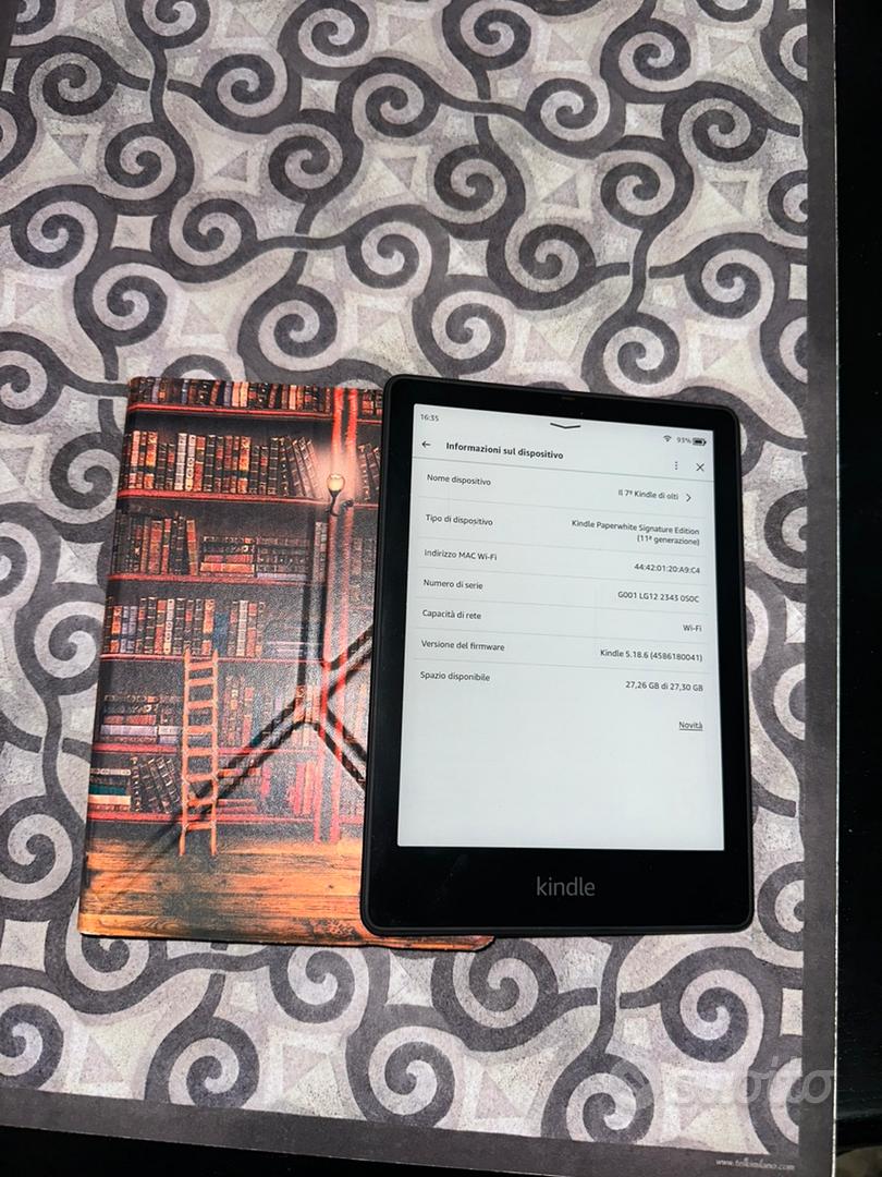 Kindle Paperwhite 11 Signature Edition 32Gb - Audio/Video In