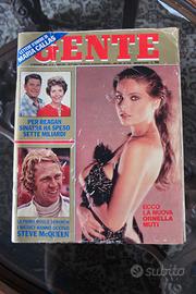 Riviste/Giornali SETTIMANALE GENTE Rusconi 1970/80