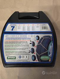 catene da neve gruppo 7 cora 9mm