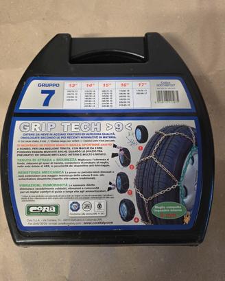 catene da neve gruppo 7 cora 9mm