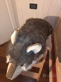 peluche lupo gigante