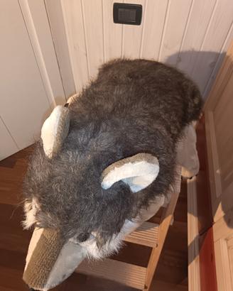 peluche lupo gigante