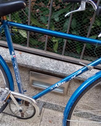 Bicicletta Legnano Made Italy vintage 1980-85 blu