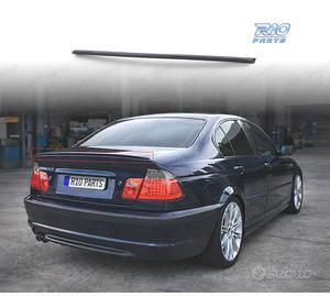 SPOILER BMW E46 SEDAN 98-05 LOOK M NERO LUCIDO