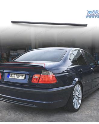 SPOILER BMW E46 SEDAN 98-05 LOOK M NERO LUCIDO
