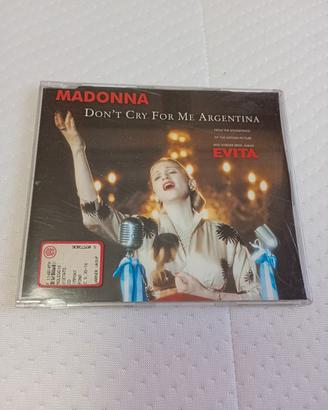 CD Don't Cry For Me Argentina Madonna 