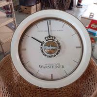 Orologio pubblicitario Warsteiner Birra cm 45