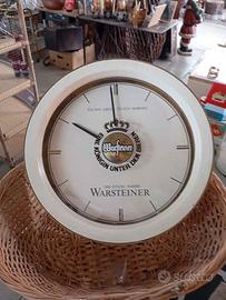 Orologio pubblicitario Warsteiner Birra cm 45