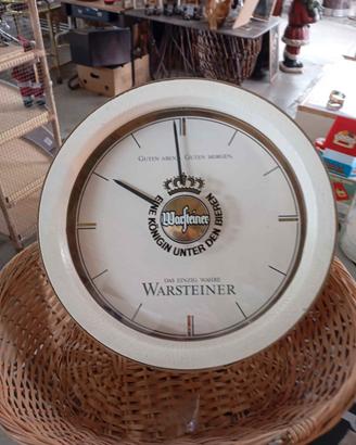 Orologio pubblicitario Warsteiner Birra cm 45