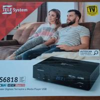 Decoder nuovo digitale terrestre Telesystem TS6818
