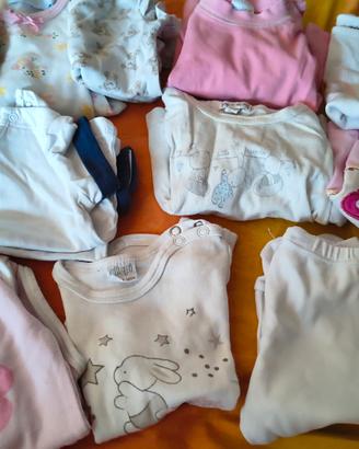 abbigliamento vario bambina 0-3 mesi