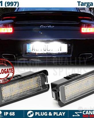 2 Luci Targa a LED Porsche 911 Carrera GT3 GT2 997