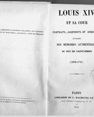 Louis XIV et sa Cour