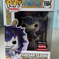 Caesar Clown n.1584-Expo24-OnePiece-FunkoPop NUOVO