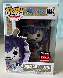 Caesar Clown n.1584-Expo24-OnePiece-FunkoPop NUOVO