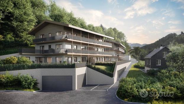 Funes: nuovo trilocale con terrazza e giardino!