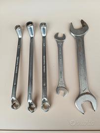Chiavi inglesi poligonali meccanico officina 