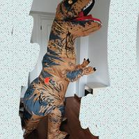 costume gonfiabile T-Rex rex adulto