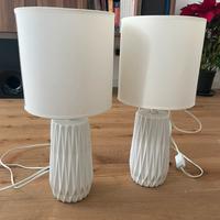 Coppia di lumi abat-jour