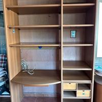 Libreria con scrivania