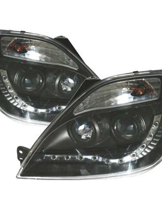 FARI FORD FIESTA 02-05 LUCE DIURNA SFONDO NERO