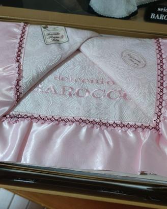 Set Seicento Barocco lenzuola e copriletto 