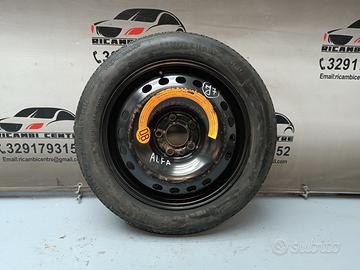 Ruotino di scorta alfa romeo giulietta 2014 r16 t1