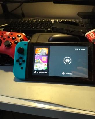 NINTENDO SWITCH ORIGINALE+ 6 GIOCHI