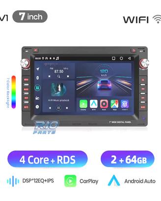 RADIO GPS ANDROID 14 PER SEAT SKODA VOLKSWAGEN VW 