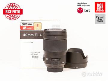 Sigma 40 F1.4 DG Art (Nikon)