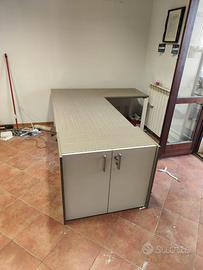 Mobili da ufficio rovere grigio