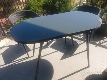 SET Terrazza tavolo e due poltroncine