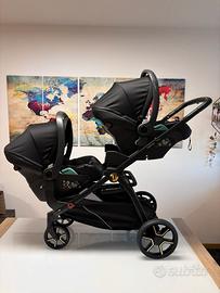 Passeggino gemellare peg perego ypsi