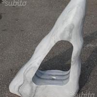 Fontana pietra ornamentale in marmo bianco per arr