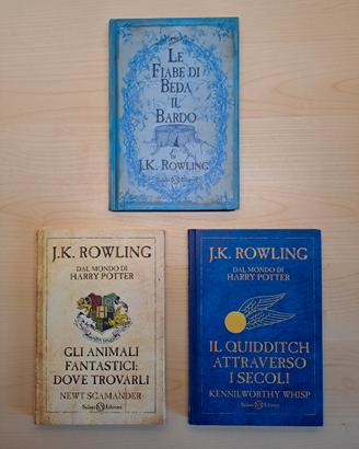 Biblioteca di Hogwarts (fiabe, quidditch, animali)