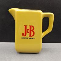Caraffa J&B whisky in ceramica alta 15.5 cm
