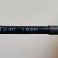 Coppia cavi coassiali Kaser T240 Low Loss 2x10 m.