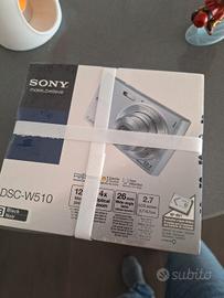 fotocamera Sony dsc-w510 nuova mai usata