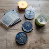 N 22 Custodie varie plastica dura x cd