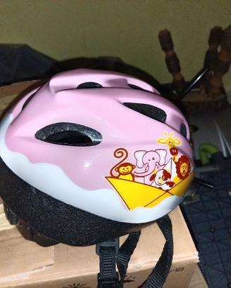 bici bambina 20'' e casco B'Twin