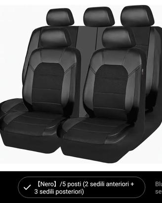 Coprisedile auto universale