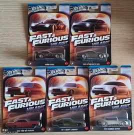 Hot Wheels Fast & Furious Villains - Set Completo 