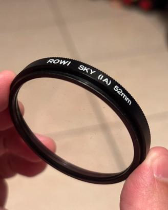 Filtro Skylight ROWI 1A da 52mm – Vintage, metallo