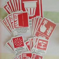 Cartelli in metallo antincendio