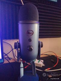 microfono blue yeti USB  in buonissime condizioni 
