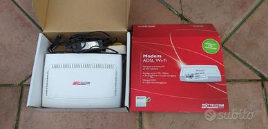 Modem Adsl wi FI Telecom